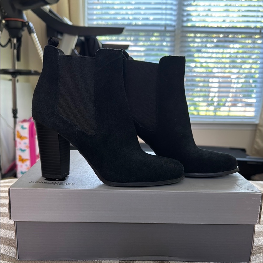 Michael Kors Black Ankle Heeled Boots